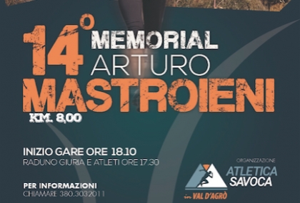 Il 17 giugno si corre a Sant'Alessio il Memorial Mastroieni: disponibile il regolamento